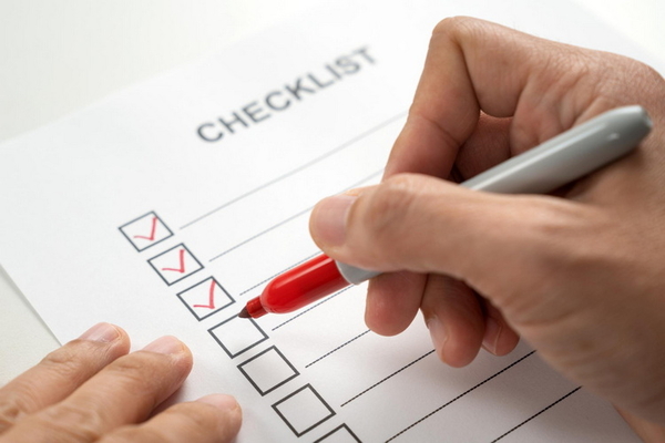 Projektstand und nächste Schritte (Checklist)